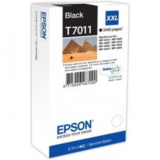 EPSON cartridge T7011 black (WorkForce)