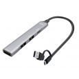 i-tec USB-A/USB-C Metal HUB 1x USB-C 3.1 + 3x USB 2.0