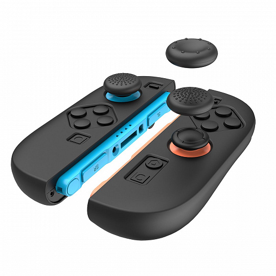 iPega SW2083A Silikonové Krytky JoyCon Ovladače pro Nintendo Switch 2 Black iPega SW2083A Silikonové Krytky JoyCon Ovladače pro Nintendo Switch 2 Black