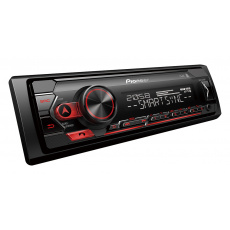 Pioneer MVH-S320BT autorádio s USB a Bluetooth červené Pioneer MVH-S320BT autorádio s USB a Bluetooth červené