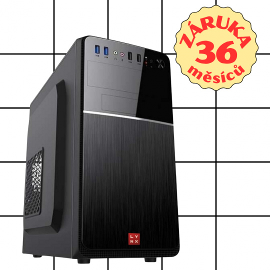 LYNX Office Ryzen 5 5500GT 16G 512G NVMe SSD DVD±RW W11P