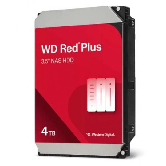 HDD 4TB WD40EFZZ Red Plus 128MB SATAIII 5400rpm