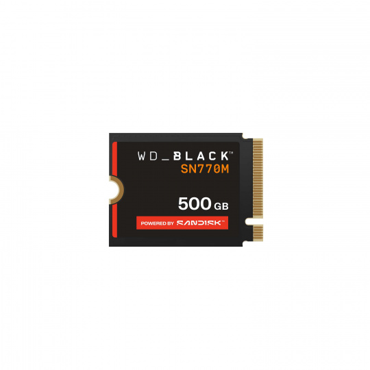 WD Black SN770M/500GB/SSD/M.2 NVMe/Černá/5R