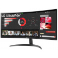 LG 34WR50QC-B.AEU herní monitor, prohnutý 34" VA 3440x1440/21:9/300cdm/5ms/HDR10/DP/2xHDMI
