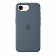 iPhone 17e Silicone Case with MagSafe –Anchor Blue