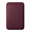 iPhone FineWoven Wallet with MS - Burgundy