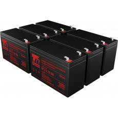 T6 Power EBM 1920W, J716N, JNK3P, K789N, K792N-2U, H928N-2U, 2HRF9, H965N, 55943BX - battery KIT