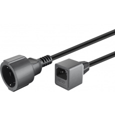 PremiumCord prodlužovací přívod 230V, C14, 1,5m PremiumCord prodlužovací přívod 230V, C14, 1,5m
