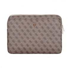 Guess PU 4G Triangle Logo Obal pro Notebook 14" Brown Guess PU 4G Triangle Logo Obal pro Notebook 14" Brown