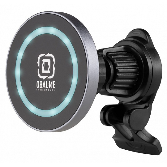 OBAL:ME MagNetix Aura Bezdrátový Nabíjecí Držák do Auta 15W Black