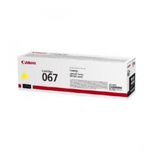 Canon Cartridge 067/Yellow/1250str.