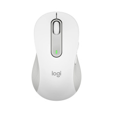 Logitech M650L/Kancelářská/Laserová/Pro leváky/Bezdrátová USB + Bluetooth/Bílá