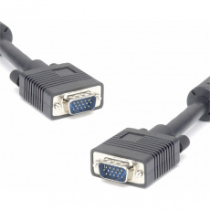 PremiumCord Kabel k monitoru HQ (Coax) 2x ferrit,SVGA 15p, DDC2,3xCoax+8žil, 3m PremiumCord Kabel k monitoru HQ (Coax) 2x ferrit,SVGA 15p, DDC2,3xCoax+8žil, 3m