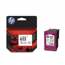 HP 652 3barevná ink kazeta, F6V24AE