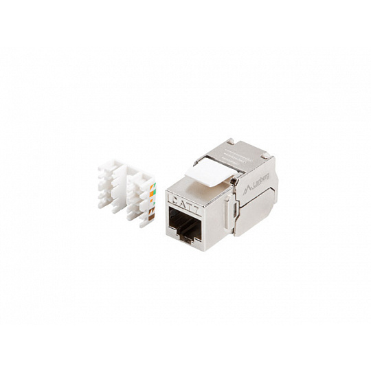 KEYSTONE MODUL BEZ NÁSTROJŮ RJ45 CAT.7 FTP 180° LANBERG KEYSTONE MODUL BEZ NÁSTROJŮ RJ45 CAT.7 FTP 180° LANBERG