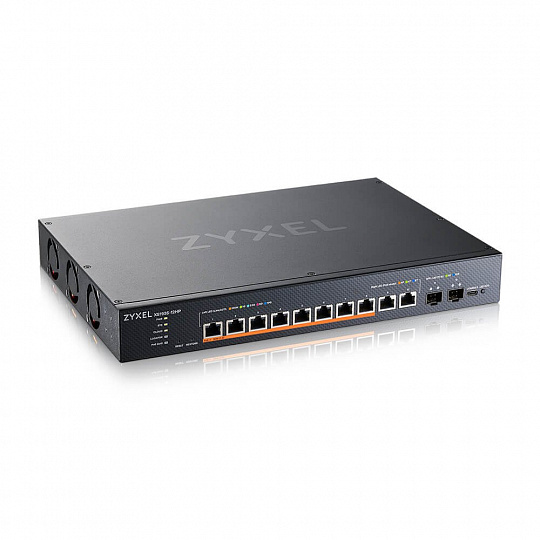 Zyxel XS1935-12HP, 8-port 90W Multi-Gigabit Smart Managed PoE++ 400Watt 802.3bt Switch, 2x 10GbE, 2 SFP+ Uplink Zyxel XS1935-12HP, 8-port 90W Multi-Gigabit Smart Managed PoE++ 400Watt 802.3bt Switch, 2x 10GbE, 2 SFP+ Uplink