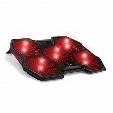 EVOLVEO Ania 14, chladicí podložka pro notebook, do 17.3", 5x ventilátor, červené podsvícení EVOLVEO Ania 14, chladicí podložka pro notebook, do 17.3", 5x ventilátor, červené podsvícení