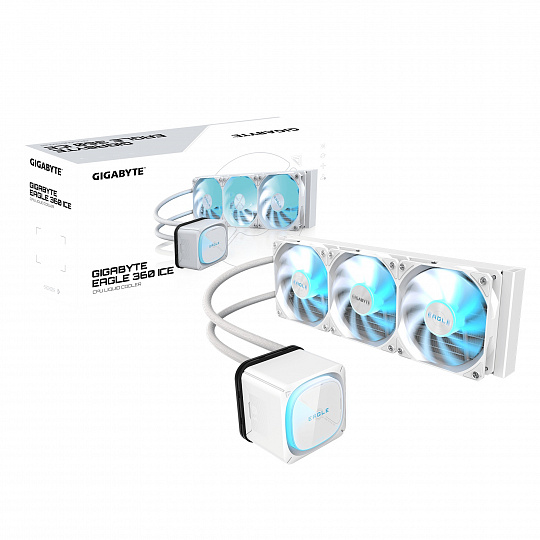 GIGABYTE CPU vodní chladič GIGABYTE EAGLE 360I GIGABYTE CPU vodní chladič GIGABYTE EAGLE 360I