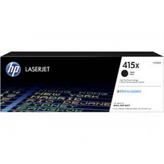 HP 415X Black LaserJet Toner Cartridge, W2030X