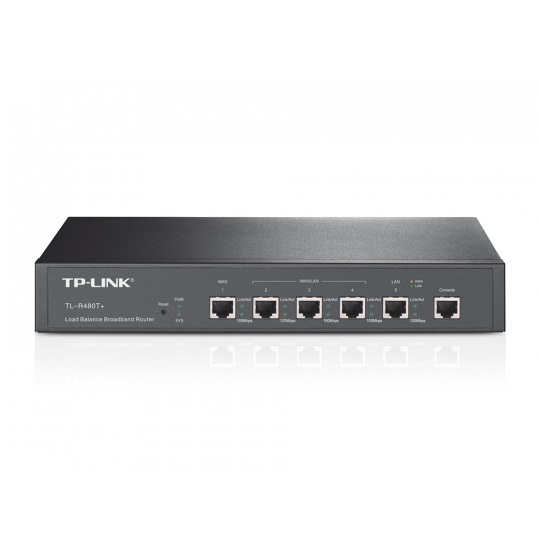 TP-Link TL-R480T+ Širokopásmový router s rozdělováním zátěže, Multi-WAN