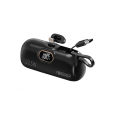 Powerbanka Forever MTB-100 5000mAh 22,5W Lightning černá Powerbanka Forever MTB-100 5000mAh 22,5W Lightning černá