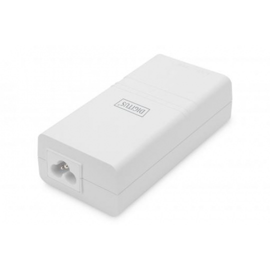 DIGITUS Gigabit Ethernet PoE Injektor, 802.3af, white 802.3af, 15,4 W small housing, white