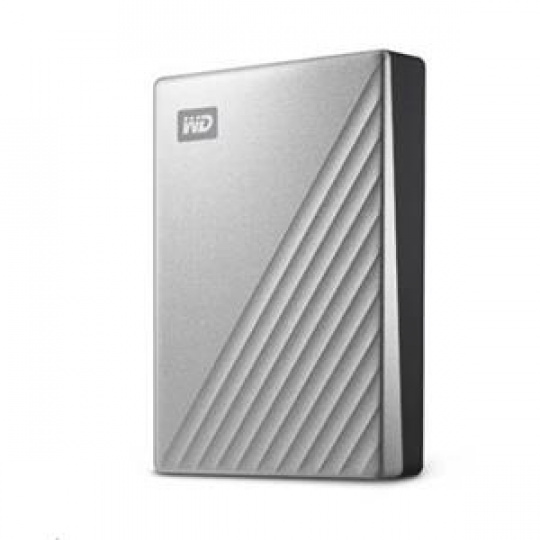 WD My Passport ULTRA 4TB Ext. 2.5" USB3.0 Silver USB-C