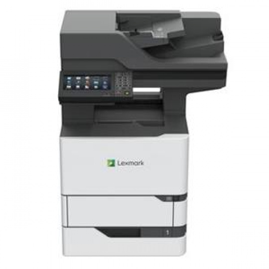 Lexmark MX722adhe mono laser MFP, 66 ppm, síť, duplex, DADF, dotykový LCD, HDD