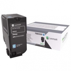 Lexmark CX/CS/ 727,728 CyanToner Cartridge 75B0020 - 10 000 str. Lexmark CX/CS/ 727,728 CyanToner Cartridge 75B0020 - 10 000 str.