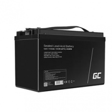 Green Cell AGM VRLA 12V 110Ah maintenance-free battery for boats, scooters, camper vans, wheelchairs, lawnmower Green Cell AGM VRLA 12V 110Ah maintenance-free battery for boats, scooters, camper vans, wheelchairs, lawnmower