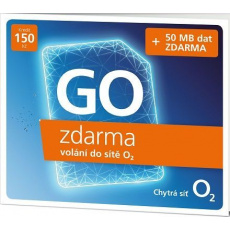 O2 Předplacená karta GO O2 Předplacená karta GO