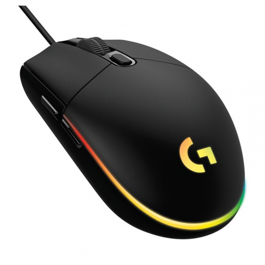 Logitech G102 Gen2/Herní/Optická/Drátová USB/Černá