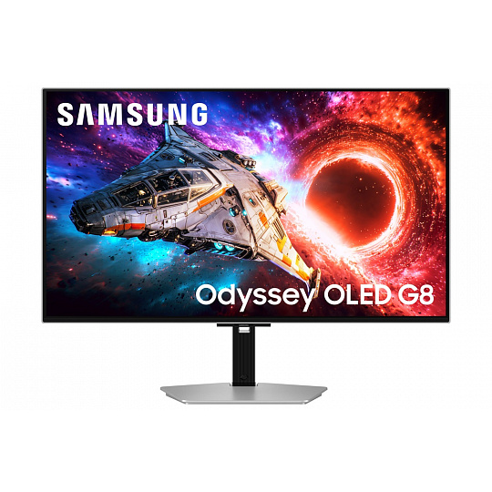 Samsung Odyssey OLED G8/LS32HG800SUXEN/32"/OLED/4K UHD/240Hz/0,03ms/Stříbrná/2R Samsung Odyssey OLED G8/LS32HG800SUXEN/32"/OLED/4K UHD/240Hz/0,03ms/Stříbrná/2R