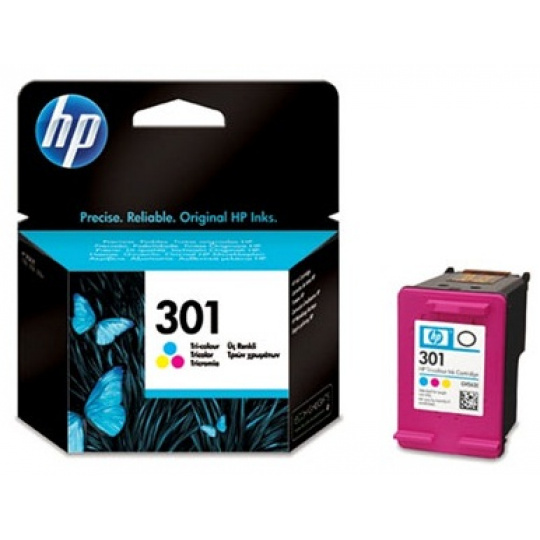 HP 301 tříbarevná inkoustová kazeta, CH562EE