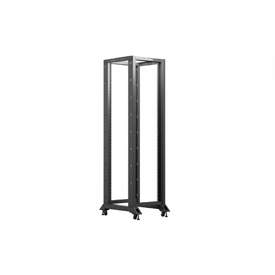 OTEVŘENÝ RACK 42U 600X800 ČERNÝ LANBERG V2