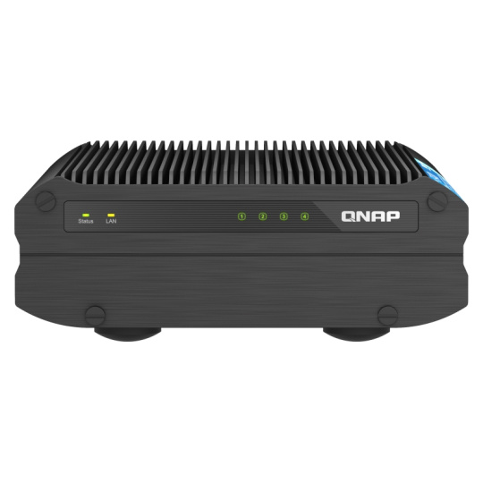 QNAP TS-i410X-8G (průmyslový NAS, 4core 3,0GHz, 8GB RAM, 4x2,5" SATA, 2x10GbE, 4xUSB 3.2, 1x HDMI)