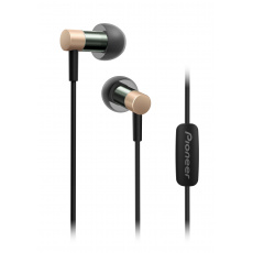 Pioneer SE-CH3T špuntová sluchátka, Hi-Res, mikrofon, zlatá Pioneer SE-CH3T špuntová sluchátka, Hi-Res, mikrofon, zlatá