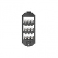 Digitus Sada rámečků, 3 úrovně pro 9x Keystone Jacks Vhodné pro OBO-Ackermann GES9