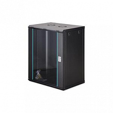 DIGITUS DN-37113 Nástěnná skříň 16U, Dynamic-N, 19", 600x450mm, nesmontovaná černá (RAL 9005)