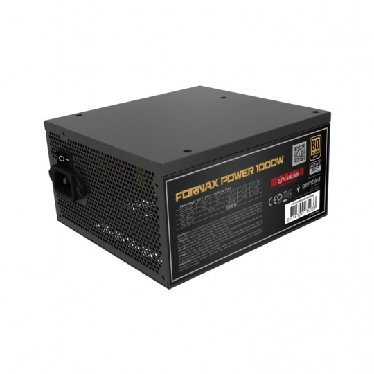 GEMBIRD FX modular 1000W Gold ATX 3.1 GEMBIRD FX modular 1000W Gold ATX 3.1