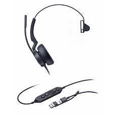 Yealink UH46 Mono USB-C/A, náhlavní souprava Yealink UH46 Mono USB-C/A, náhlavní souprava