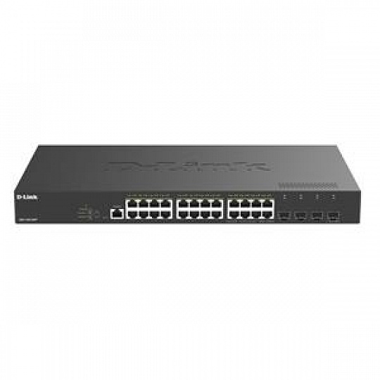 D-Link 28-Port Gigabit Smart Managed PoE Switch, DGS-1250-28XP