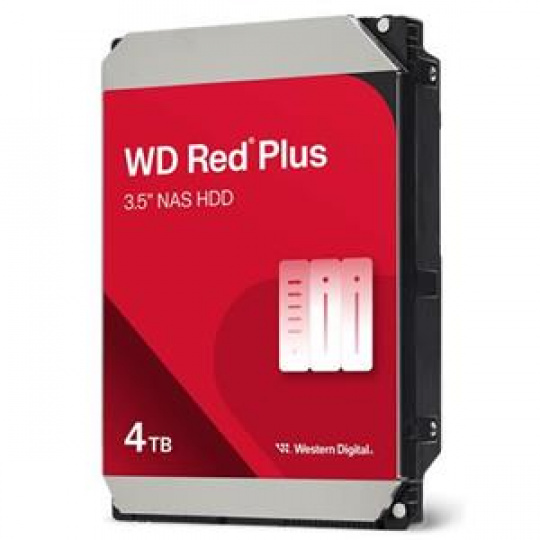WD RED PLUS NAS WD40EFZZ 4TB SATAIII/600 128MB cache CMR