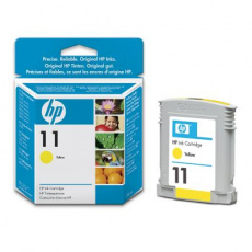 HP no. 11 - žlutá ink. kazeta, C4838A, yellow HP no. 11 - žlutá ink. kazeta, C4838A, yellow