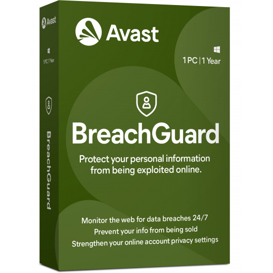 Avast BreachGuard 1 PC, 1Y