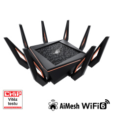 ASUS GT-AX11000 - ROG Rapture 802.11ax Tri-band Gigabit Gaming Router ASUS GT-AX11000 - ROG Rapture 802.11ax Tri-band Gigabit Gaming Router