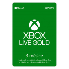 ESD XBOX - Zlaté členství Xbox Live Gold - 3 měsíce (EuroZone) ESD XBOX - Zlaté členství Xbox Live Gold - 3 měsíce (EuroZone)