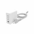 Mophie síť. adaptér GaN, USB-C/PD/HUB,120W - bílá