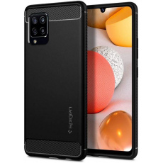 Ochranný kryt Spigen Rugged Armor pro Samsung Galaxy A42 5G černý Ochranný kryt Spigen Rugged Armor pro Samsung Galaxy A42 5G černý
