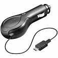 goobay Nabíjecí zdroj s navíjecím kabelem a micro USB pro mobilní telefony do automobilu 0,8A